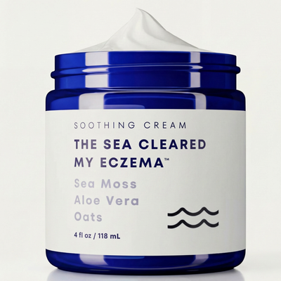 The Sea Cleared My Eczema™ daily defence cream for dry, itchy skin – 120g