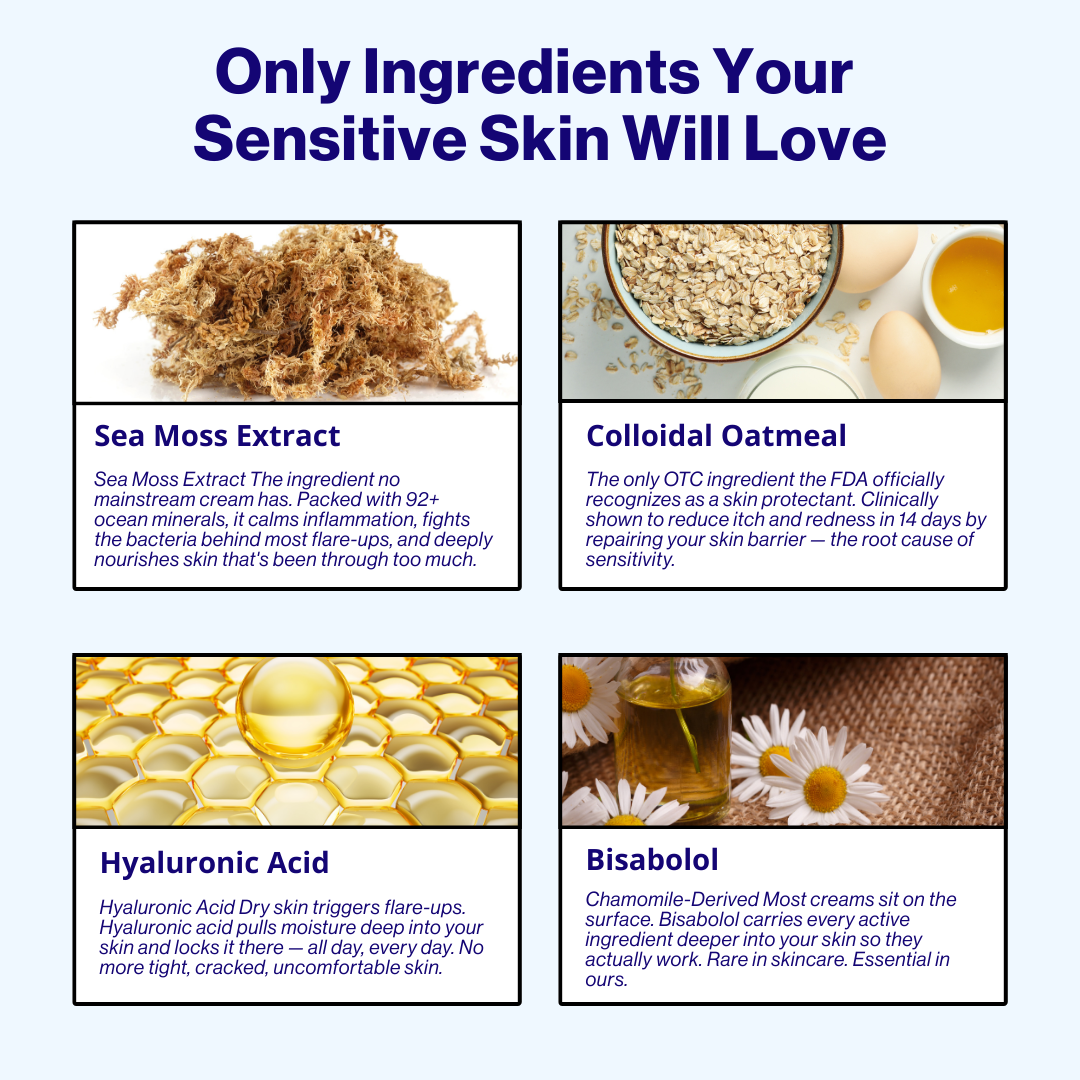 The Sea Cleared My Eczema™ - Soothing Cream